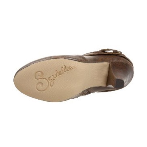 Seychelles Fiddle BRAND NEW Brown Bootie Zip-up - Picture 6 of 7